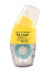 Tetis KLEJ W TAŚMIE PERMANENTNY 6MMX8M