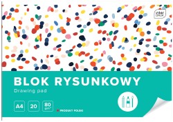 Interdruk Blok rysunkowy A4 20 80G