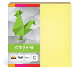 Interdruk Papier ORIGAMI 20x20cm 100 MIX