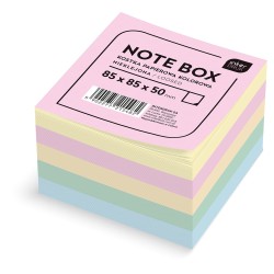 Kostka Papierowa Kolorowa 85x85x50 Mm Nieklejona Interdruk Kospapfknk5