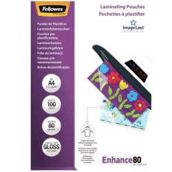 FOLIA DO LAMINACJI FELLOWES A4 80 mikr. 100szt