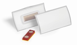 Durable Identyfikator CLICK FOLD 40x75 mm z magnesem PP