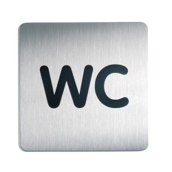 Durable PICTO piktogram ''WC'' 150x150 mm