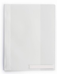 Durable Skoroszyt z przezroczystą okładką A4+ z okienkiem 115x16 mm