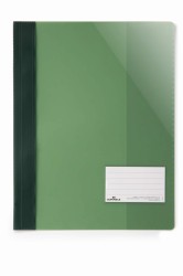 Durable Skoroszyt z przezroczystą okładką A4+ z okienkiem 90x57 mm