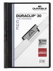 Durable Skoroszyt zaciskowy DURACLIP 30 A4 opakowanie detaliczne