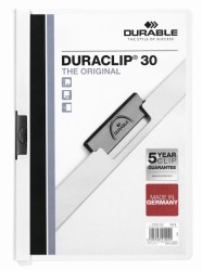 Durable Skoroszyt zaciskowy DURACLIP 30 A4 opakowanie detaliczne