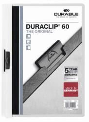 Durable Skoroszyt zaciskowy DURACLIP 60 A4 opakowanie detaliczne