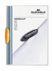 Durable Skoroszyt zaciskowy SWINGCLIP 30 A4 przezroczysty