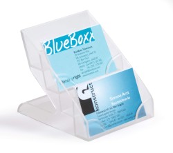 Durable Stojak na wizytówki BUSINESS CARD DISPLAY BOX