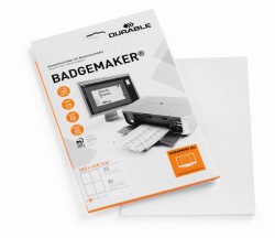Durable Wkłady do identyfikatorów BADGEMAKER A6