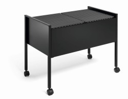 Durable Wózek na teczki zawieszkowe ECONOMY DUO 100 A4