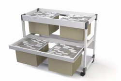Durable Wózek na teczki zawieszkowe SYSTEM 200 MULTI DUO