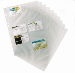 Durable Zestaw rozszerzający kieszonek na wizytówki VISIFIX 200 A4