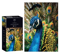 Interdruk Puzzle 250 Colourful Nature 1 Peacock