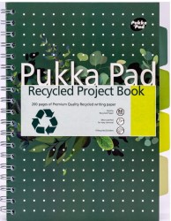 PUKKA Kołozeszyt Project Book B5 linia zielony