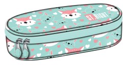 Piórnik saszetka usztywniona z wewnętrzną klapką PC1 LOVELY FOXY  ST.RIGHT