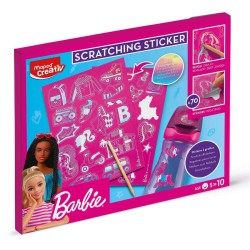 Maped Creativ naklejki do wydrapywania Barbie (6)