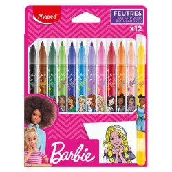Maped Flamastry Barbie 12 szt (12)