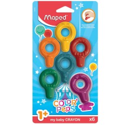 Maped Kredki Baby Colorpeps Early Age 6 szt blister (12)