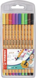 Cienkopis Point 88 Etui 10 Sztuk Stabilo 8810