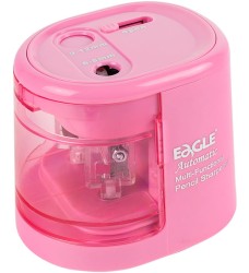 Temperówka na baterie EAGLE EG-5161USB dwuotworowa różowa