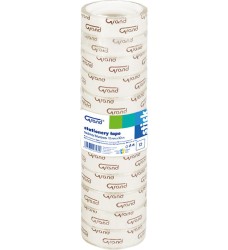 Taśma biurowa samoprzylepna klejąca GRAND 12x10m  12szt 