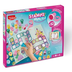 Maped  Creativ Zabawka Kolorowe Stempelki - Świat Księżniczek