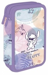 DISNEY - PIÓRNIK PODWÓJNY Z WYPOSAŻENIEM - STITCH PASTEL