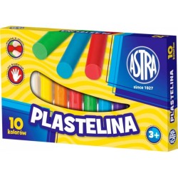 Plastelina 10 kolorów tektura Astra 83812902