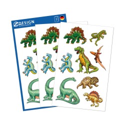 Naklejki Z-Design - dinozaury 3/8/24 - papierowe