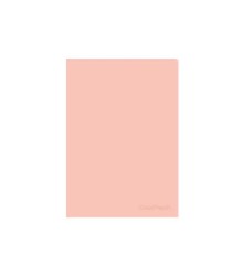 Coolpack  ZESZYT A4 PP 60k KRATKA  PASTEL  POWDER PEACH