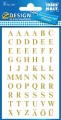 Naklejki Z Design - Litery (30pt/7,5mm) - złote 2/60/120 - folia