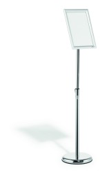 Durable Stojak podłogowy z aluminiową ramą zatrzaskową A4