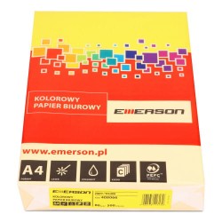 Papier Ksero A4 Kolorowy  żółty Emerson 8066