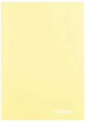 Coolpack  ZESZYT A5 PP 60k KRATKA  PASTEL  POWDER YELLOW