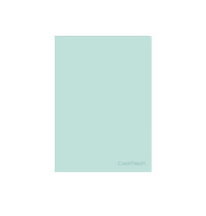 Coolpack  ZESZYT A4 PP 60k KRATKA  PASTEL  POWDER MINT