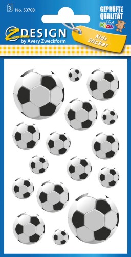 Naklejki Z-Design - football  3/16/48 - papierowe