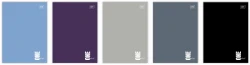 Interdruk Notes A7 50kartek w kratkę 70g One Color
