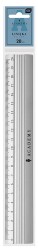 Interdruk Linijka aluminiowa 20cm ACADEMY