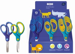 Interdruk Nożyczki szkolne 13cm BEBE Kids