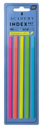 Interdruk Zakładki indeksujące paski 140mm PET NEON