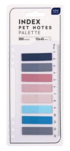 Zakładki indeksujace PET z linijka Palette 5902277310118.jpg