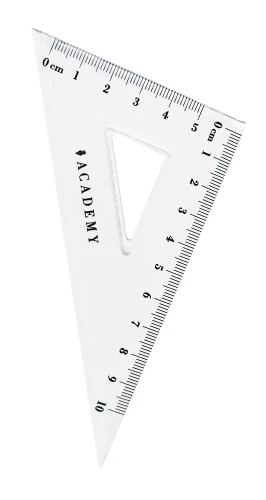 Zestaw geometryczny w pudełku Academy 5902277346827 ekierka duza.jpg
