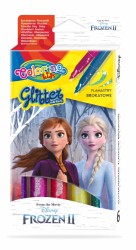 DISNEY COLORINO - FLAMASTRY BROKATOWE 6 KOL. /FROZEN / /12/ #
