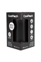 COOLPACK - TOM - COFFEE MUG - KUBEK TERMICZYNY, 350 ml - BLACK