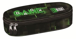 Piórnik saszetka usztywniona z wewnętrzną klapką PC1 GREEN GAME ST.RIGHT