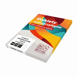 Etykiety Samoprzylepne  A4 105x74 100 Ark Basic