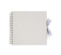 Galeria Papieru Księga weselna Scrapbook Album do zdobienia jasnoszary  245x230mm, 30 kartek 