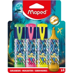 Maped Zakreślacz Dragon 4 sztuki